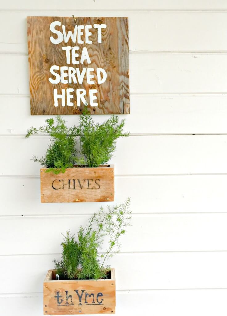 DIY Hanging Planter Boxes in 10 Minutes! - Twelve On Main