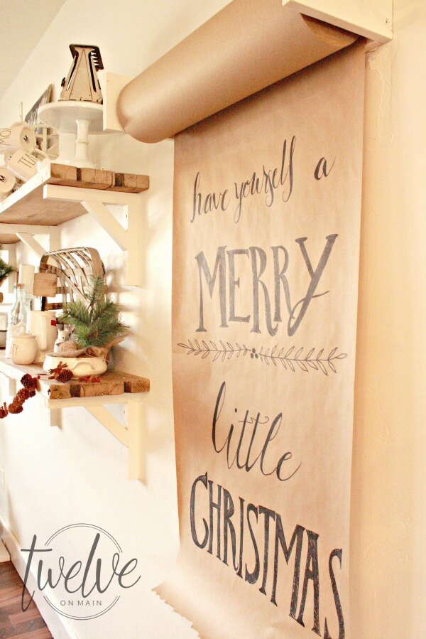 Farmhouse Christmas Dining Room