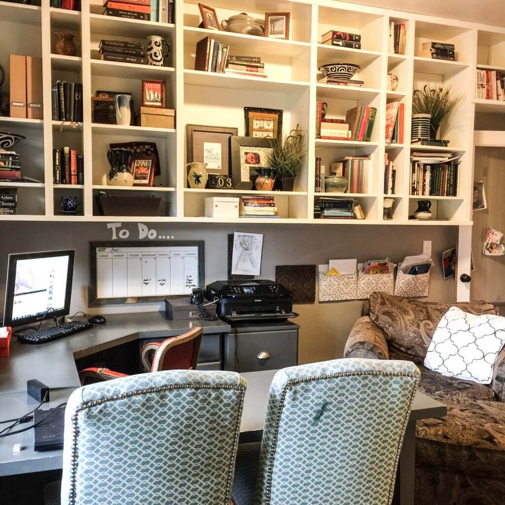 Office bookshelves