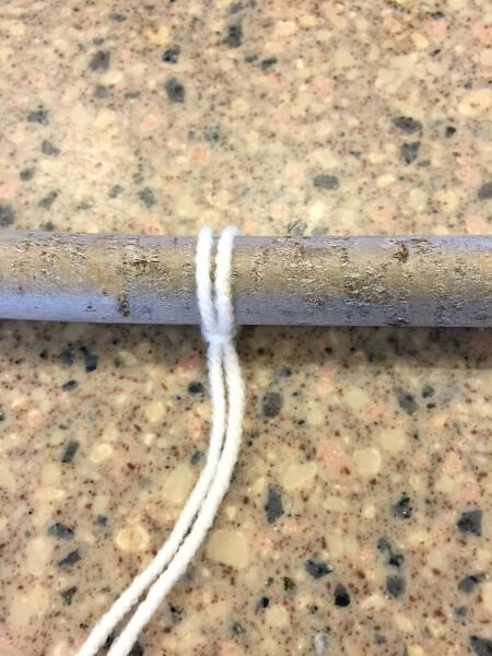 DIY yarn wall hanging. This is so easy to make, you might want to involve your kids....or not:) | Twelveonmain.com DIY yarn wall hanging. This is so easy to make, you might want to involve your kids....or not:) | Twelveonmain.com