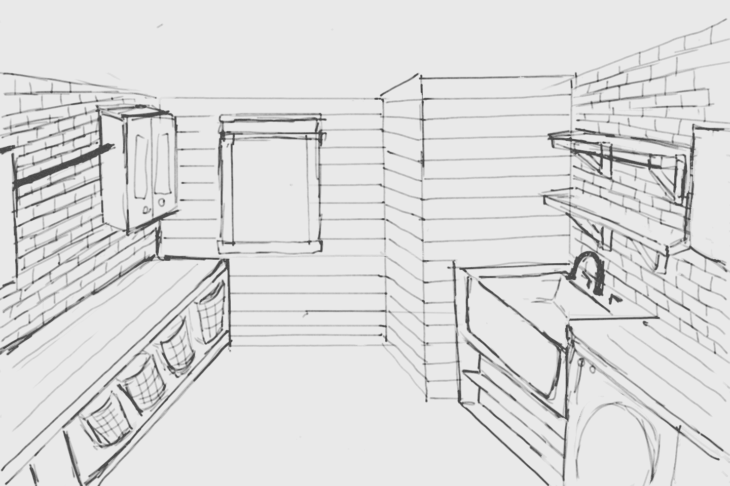 One Room Challenge- My laundry room makeover. | Twelveonmain.com One Room Challenge- My laundry room makeover. | Twelveonmain.com