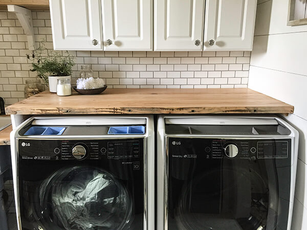 These LG appliances were the icing on the cake in this whole room laundry room remodel. Love them These LG appliances were the icing on the cake in this whole room laundry room remodel. Love them