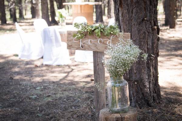 Simple dinging atmosphere for an outdoor woodland wedding. Old wire spools as tables, white chair covers and babies breath. You just can't go wrong. Simple dinging atmosphere for an outdoor woodland wedding. Old wire spools as tables, white chair covers and babies breath. You just can't go wrong.