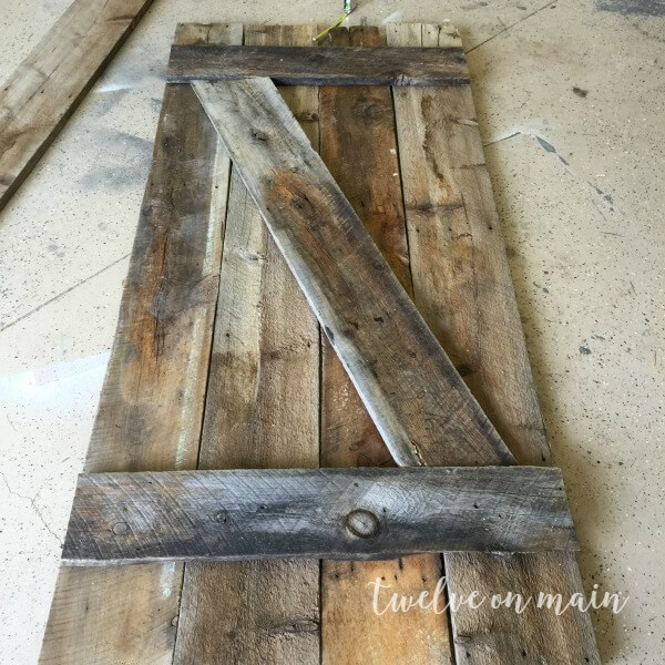 How To Make A Simple Barn Door Twelve On Main