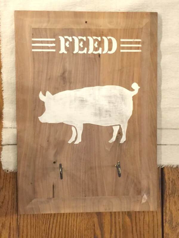 You will not believe how easy this farmhouse mug rack was to make! You will not believe how easy this farmhouse mug rack was to make!