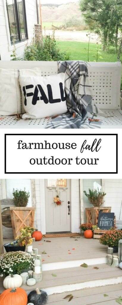 This farmhouse fall garden tour is amazing! farmhouse-fall-outdoor-tour
