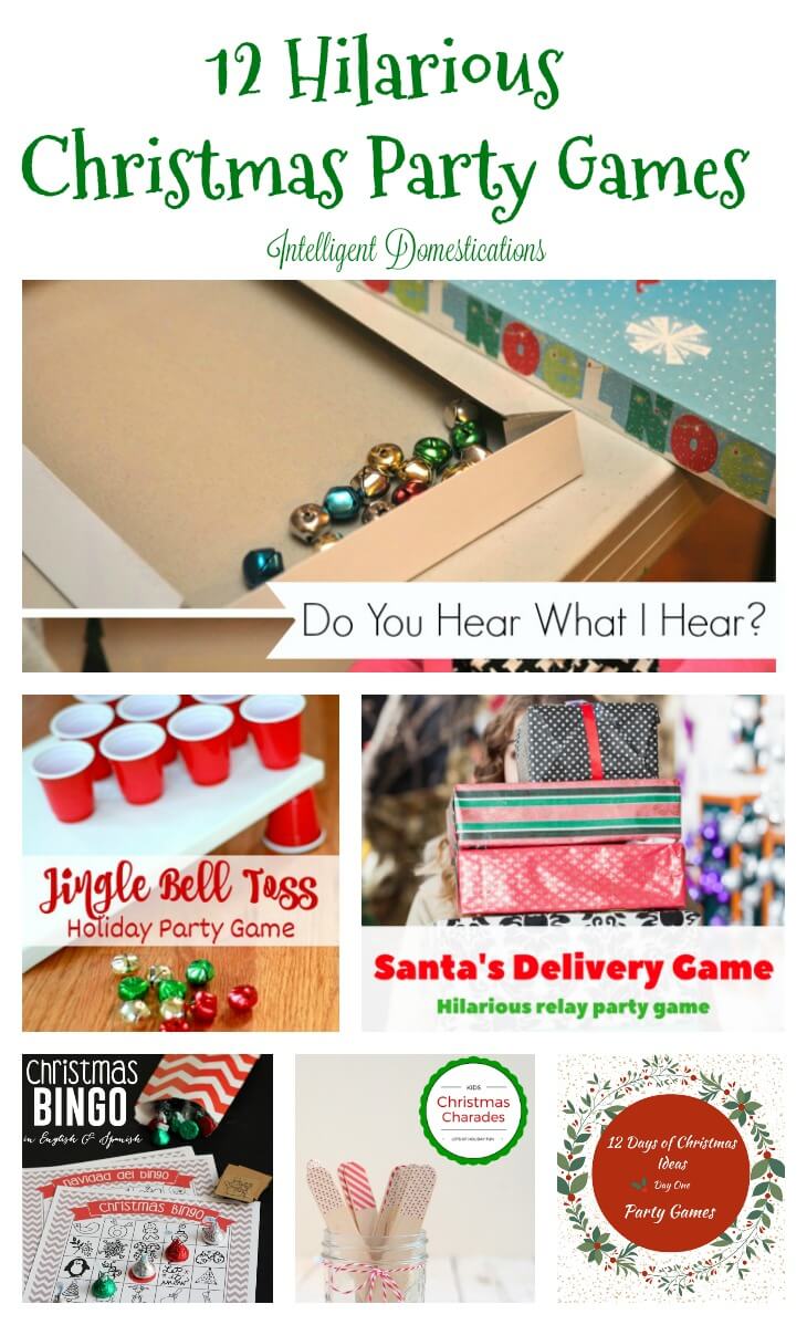 13 Hilariously Fun Christmas Games for a Party! - Twelve On Main