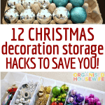 12 Creative Christmas Decoration Storage Ideas  Twelve On Main