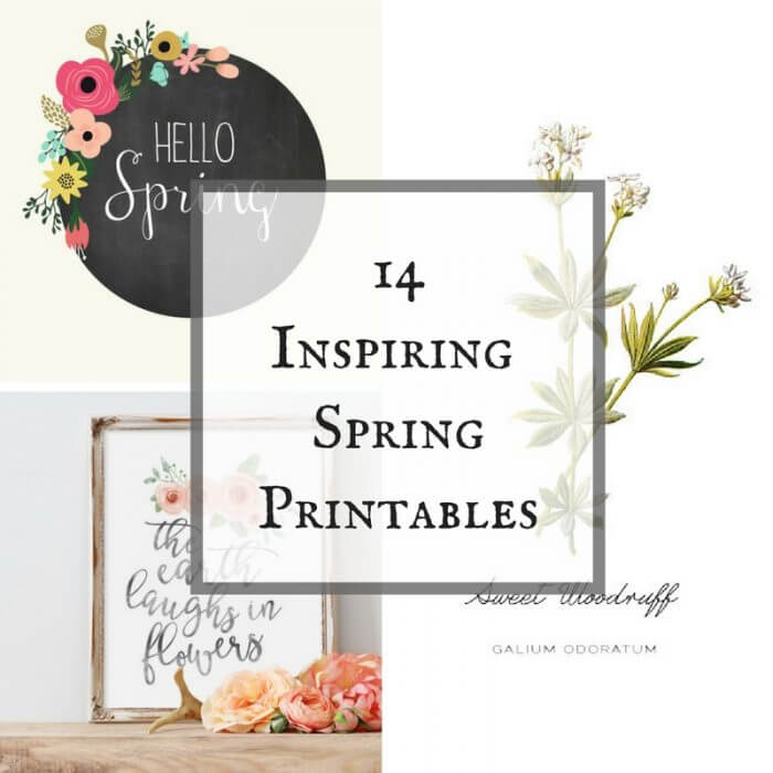 14 Inspiring Free Spring Printables Twelve On Main