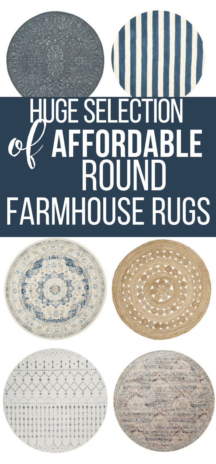 Over 30 Affordable Farmhouse Style Round Rugs Twelve On Main