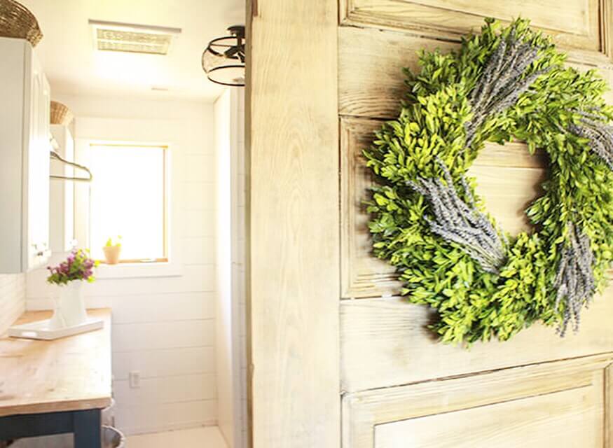 Boxwood Wreath Decorating Ideas For Living Room