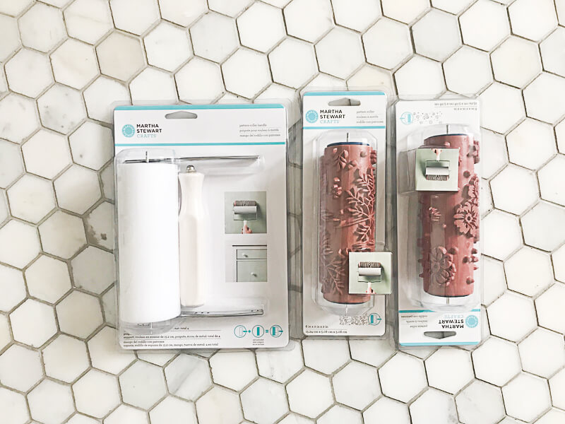 Martha Stewart pattern roller!