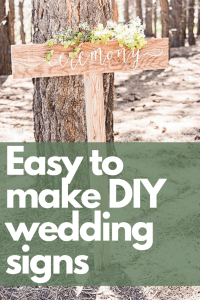 Budget Saving Diy Wedding Signs On Wood Twelve On Main