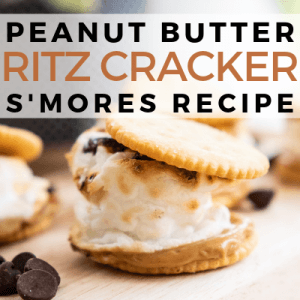 Peanut Butter Ritz Cracker Smores Recipe - Twelve On Main