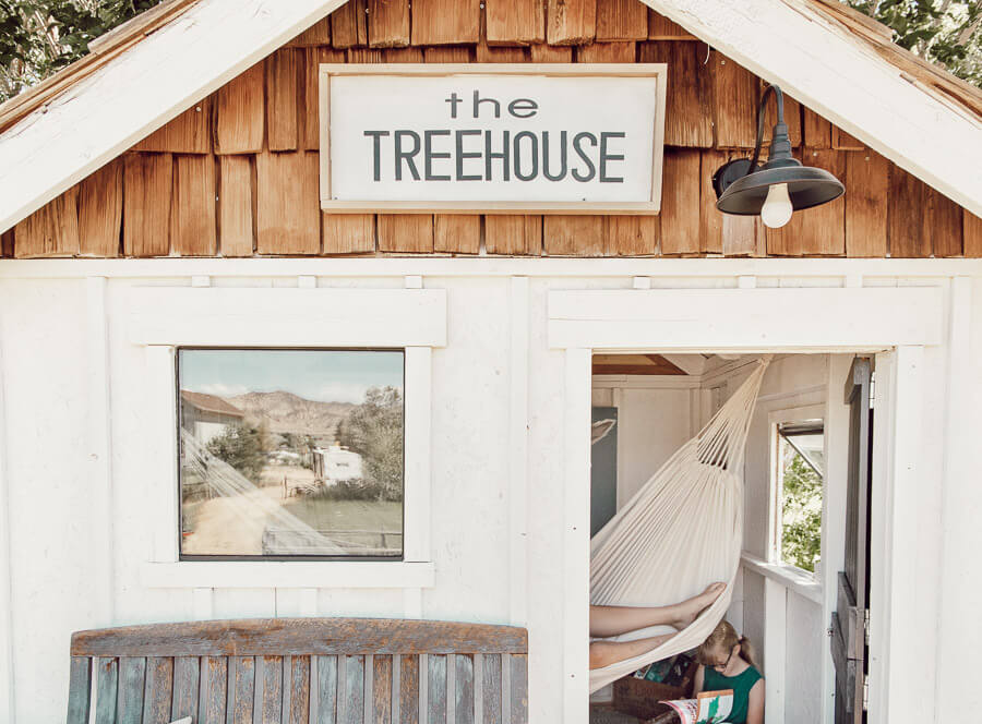 Gorgeous treehouse design