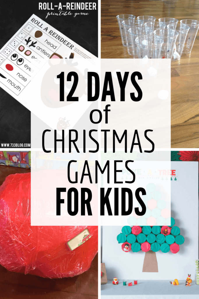 12 Days of Super Fun Christmas Games for Kids - Twelve On Main