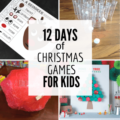 12 Days of Super Fun Christmas Games for Kids - Twelve On Main