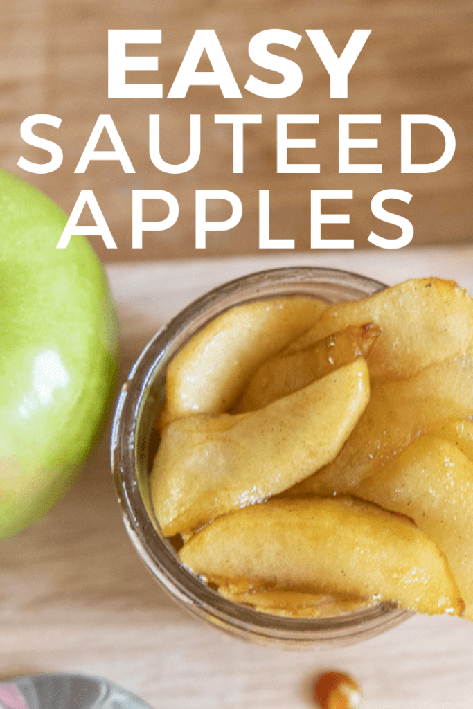 A recipe for sauteed apples with cinnamon. This recipe is delicious, easy to make, and will have you wanting more!
