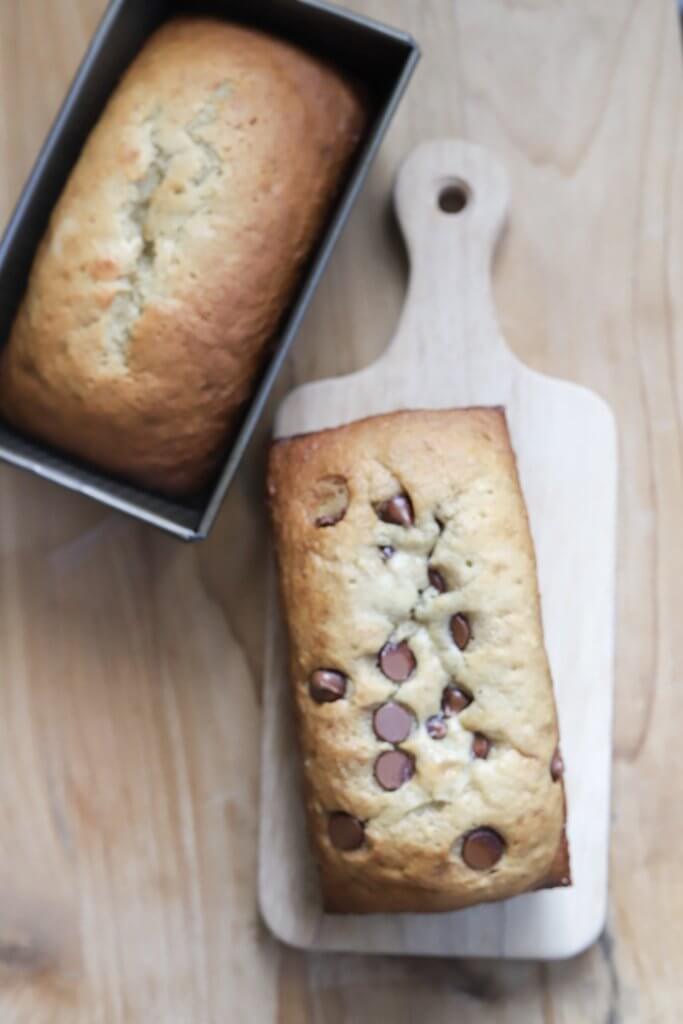 Make the best banana bread recipe! It's right here. This banana bread is easy, dependable, moist, tender, and so delicious! Add some chocolate chips to make it even more decadent!