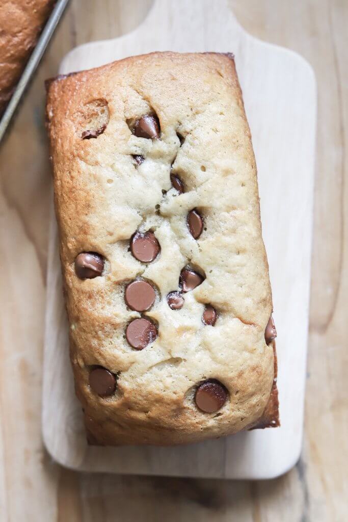 Make the best banana bread recipe! It's right here. This banana bread is easy, dependable, moist, tender, and so delicious! Add some chocolate chips to make it even more decadent!