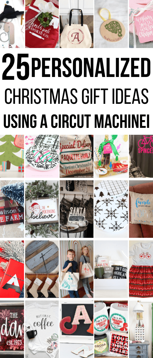 25 Wonderful Personalized Christmas Gift Ideas Using Your Cricut