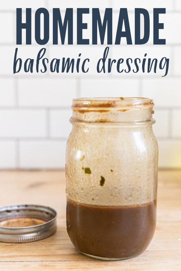 Flavorful and easy to make homemade balsamic dressing that can be used for salads, dip for bread, and even a marinade for chicken.