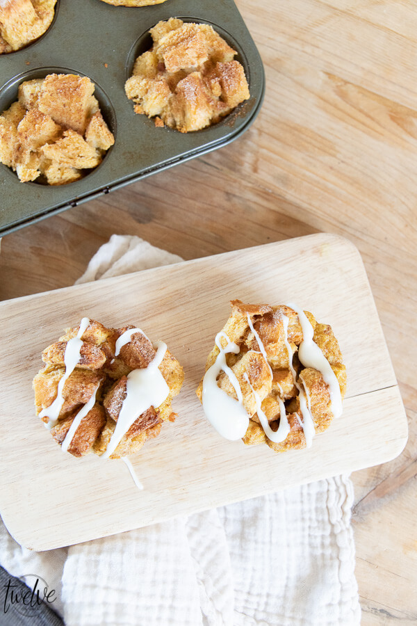 Delicious brioche french toast muffins perfect for breakfast, brunch or as a mid day snack! They are easy to make and taste amazing.