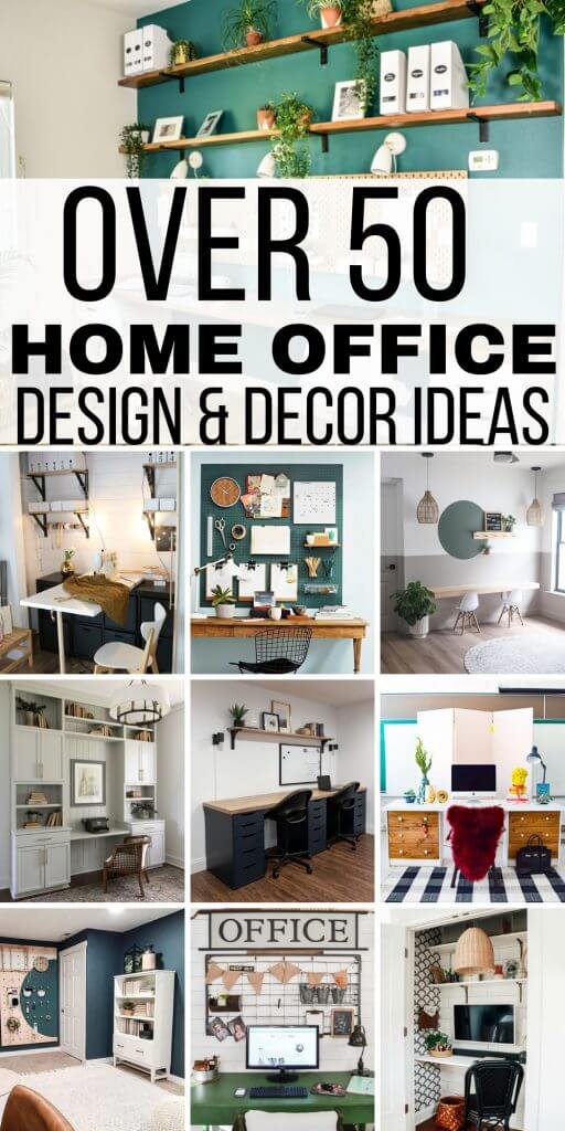 Over 50 Home Office Ideas to Make Your Work at Home Better! - Twelve On ...