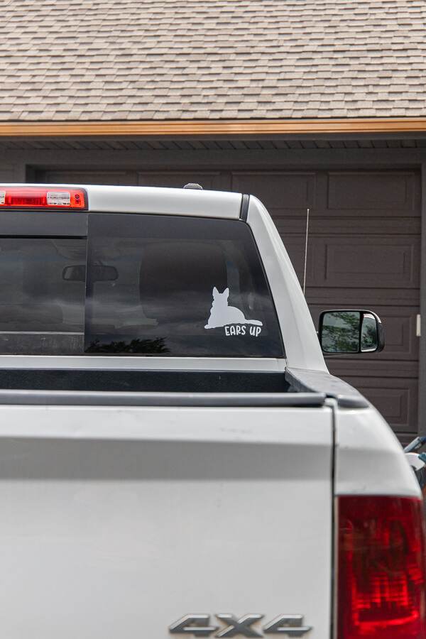 Follow this step by step tutorial on how to make decals with Cricut cutting machines. It is so easy to make custom decals for cars and more!