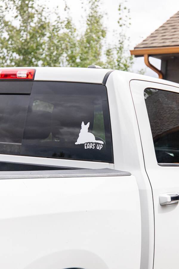 Follow this step by step tutorial on how to make decals with Cricut cutting machines. It is so easy to make custom decals for cars and more!