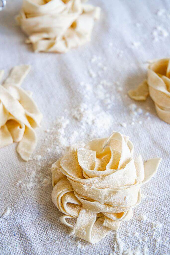 Want to use your sourdough starter or discard to make pasta? This is the most amazing sourdough pasta dough recipe. It is easy to make too!