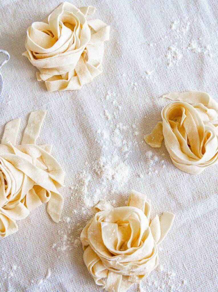 Want to use your sourdough starter or discard to make pasta? This is the most amazing sourdough pasta dough recipe. It is easy to make too!