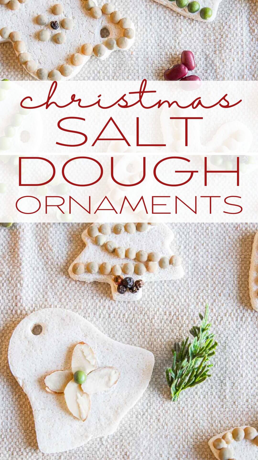 This salt sough recipe is perfect and makes it so easy to make salt dough ornaments for your Christmad tree or Christmas decor.