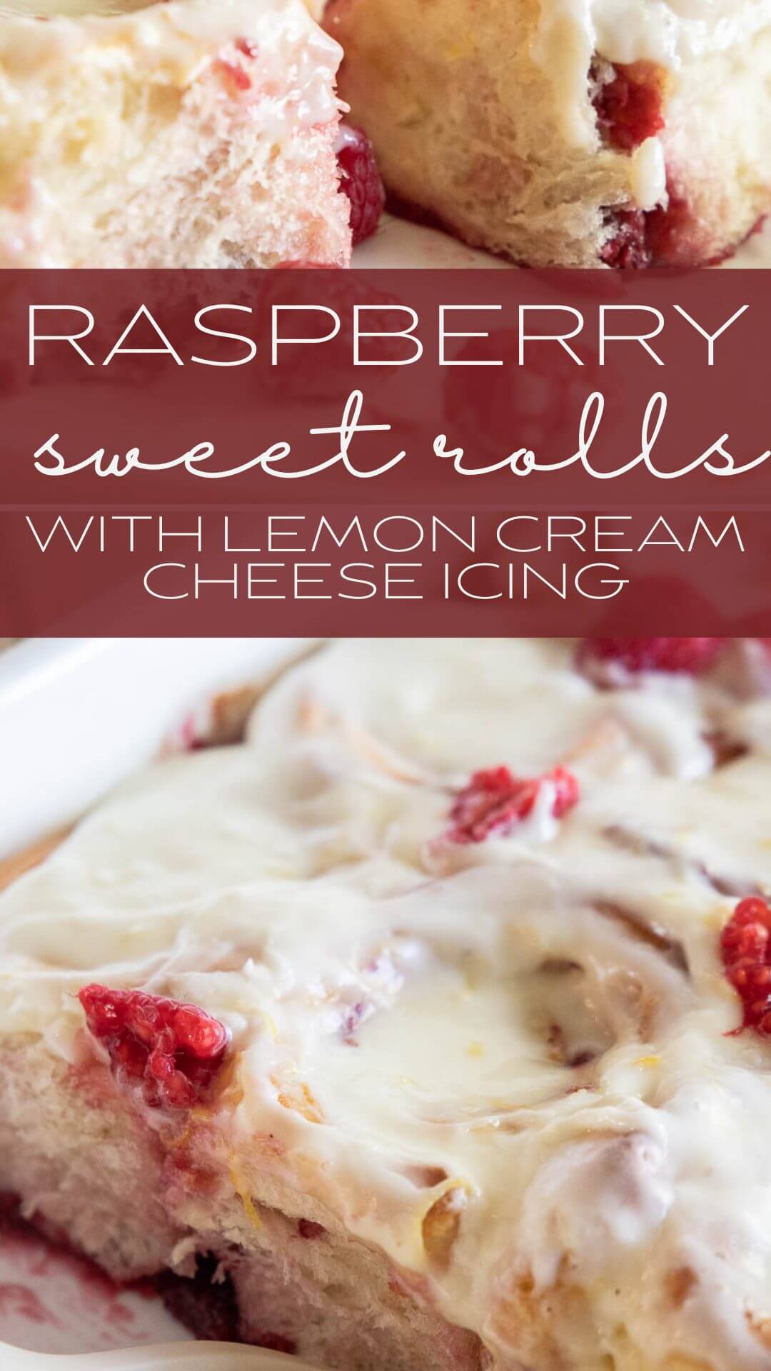 Make these amazing raspberry sweet rolls are a great alternative to cinnamon rolls. They are perfect for the holidays or during the summer!
