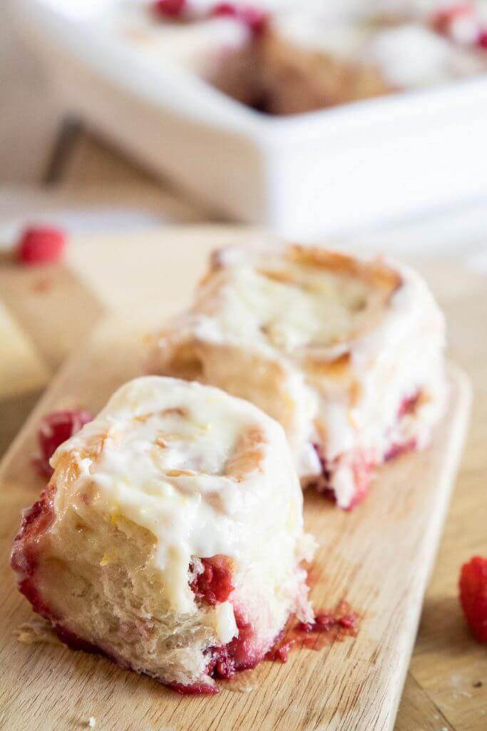 These incredible raspberry sourdough sweet rolls are a great way to use your sourdough discard and make something truly amazing!