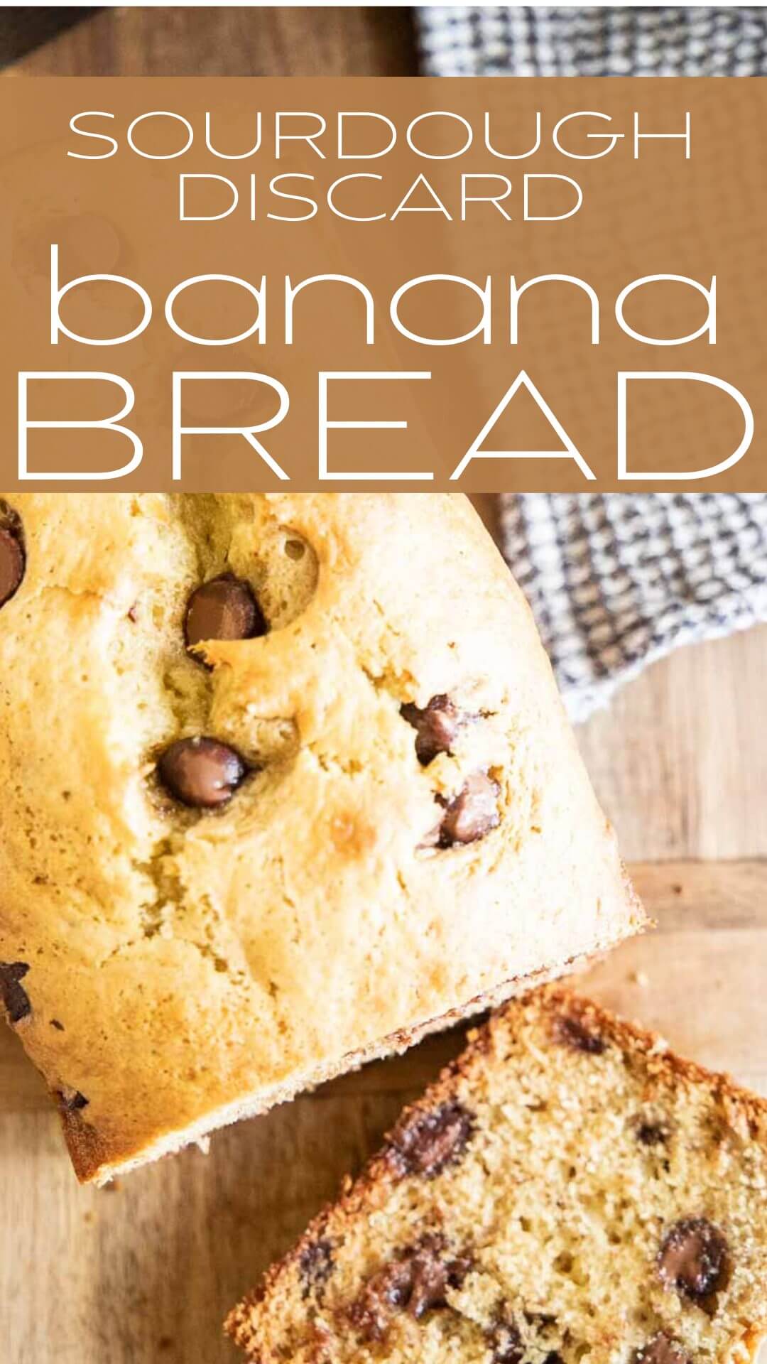 How to make amazing sourdough banana bread using sourdough discard. This is a sourdough discard banana bread recipe, tender and flavorful.