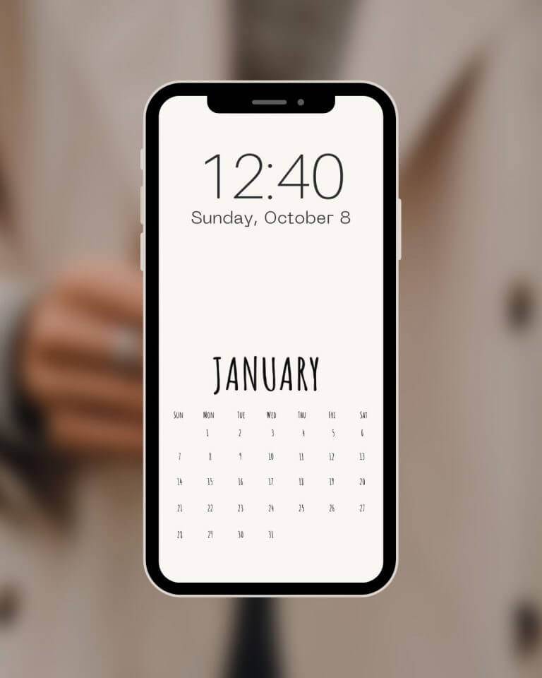 FREE Rae Dunn Inspired 2024 Printable Calendar - Twelve On Main