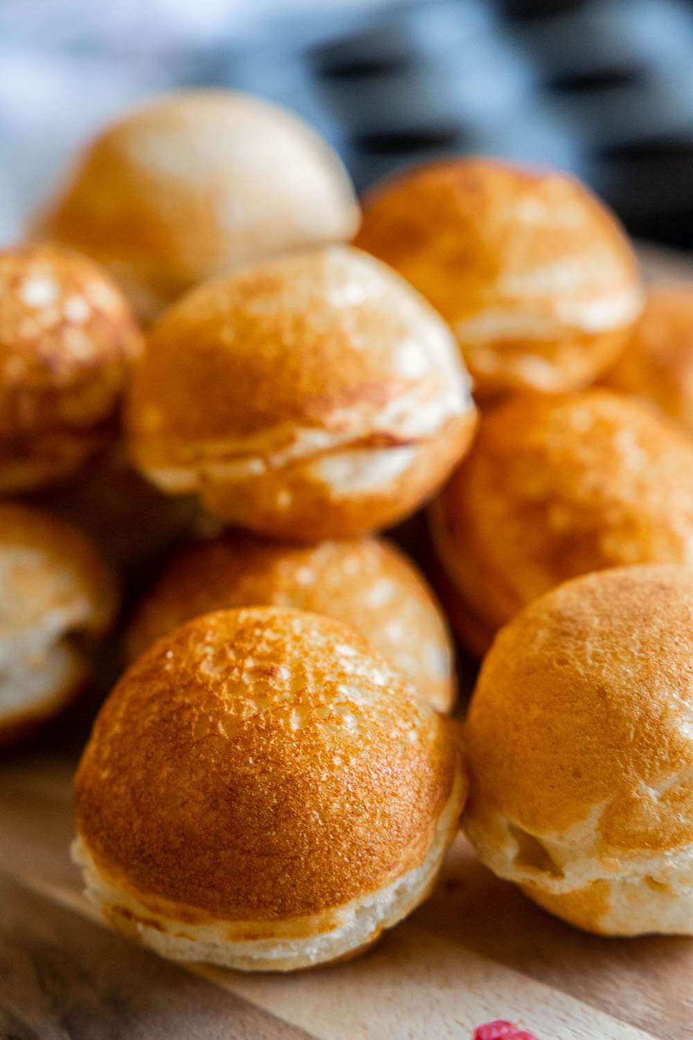 Amazing Sourdough Aebleskivers (also known as) Danish Pancakes