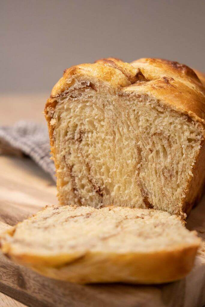 Make this amazing cinnamon and sugar sourdough brioche bread for an amazing treat! It makes amazing french toast or eaten just as is!