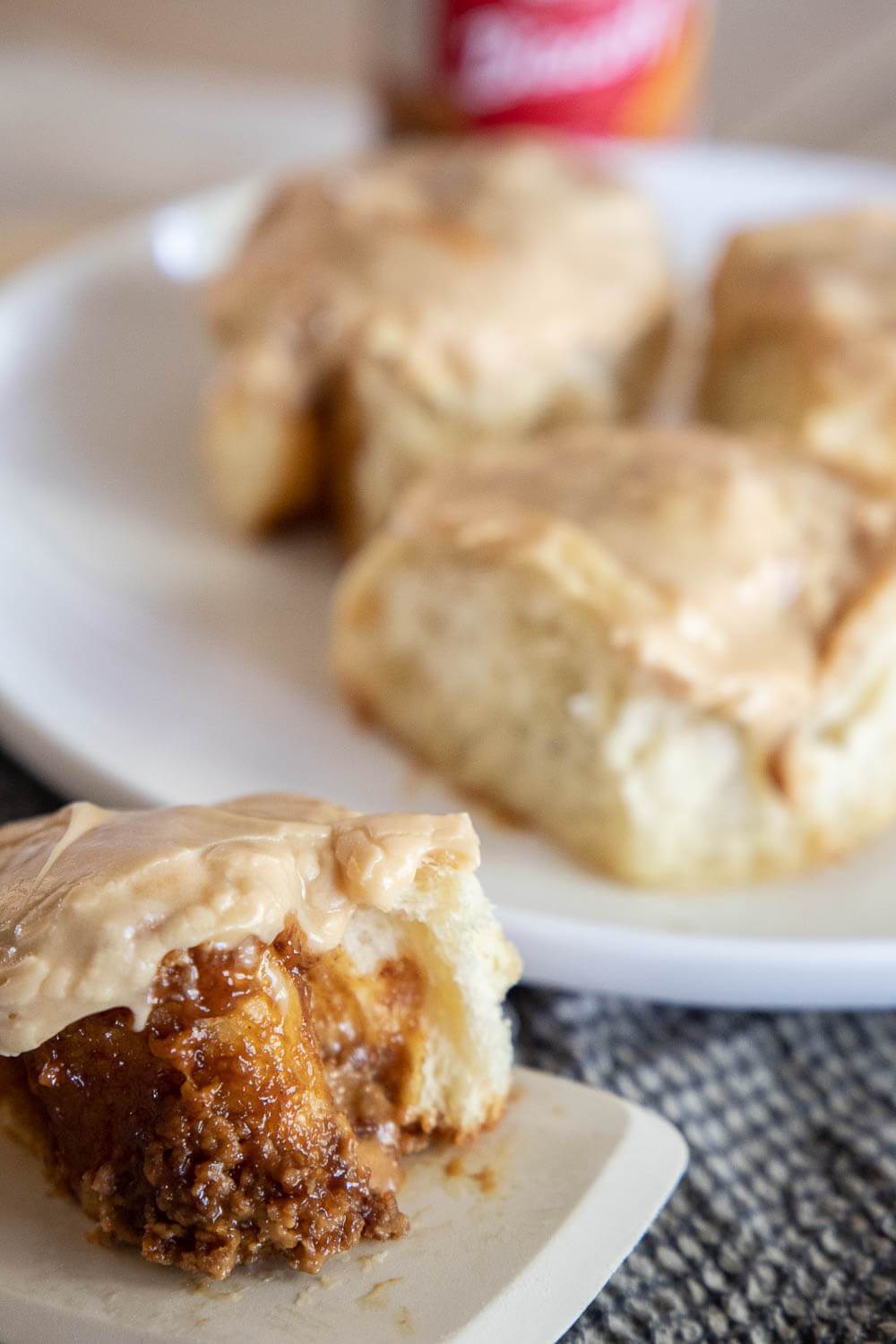 Sourdough Discard Biscoff Dessert Rolls