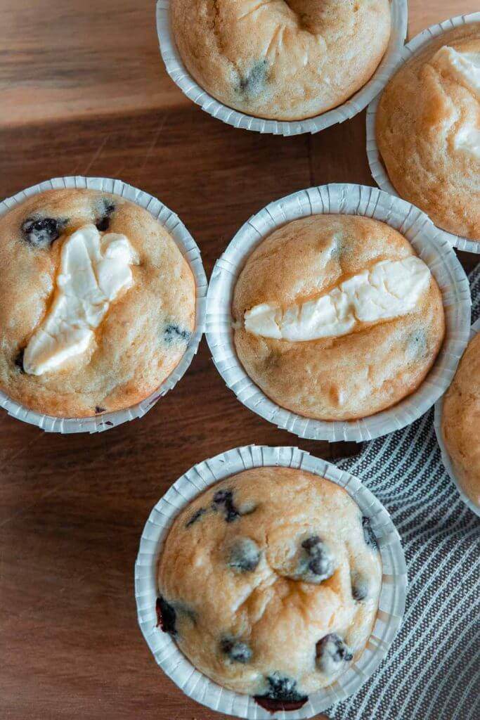 Make these amazing blueberry sourdough discard muffins with that extra sourdough  discard! These are soft, flavorful and the perfect treat.