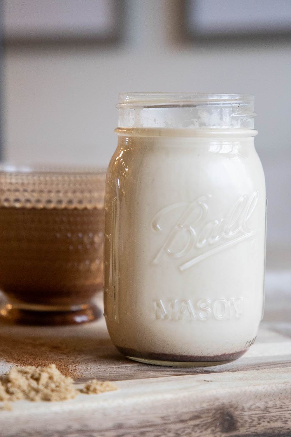 Homemade Brown Sugar Coffee Creamer