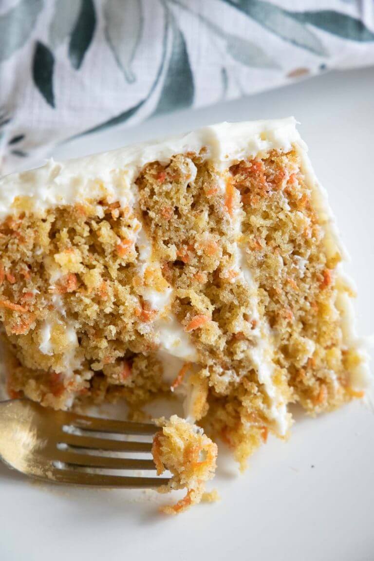 Amazing Sourdough Discard Carrot Cake