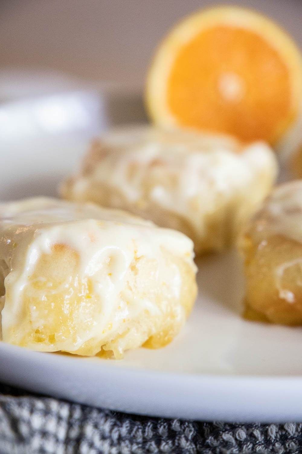 Amazing Orange Rolls with Sweet Cream Cheese Icing