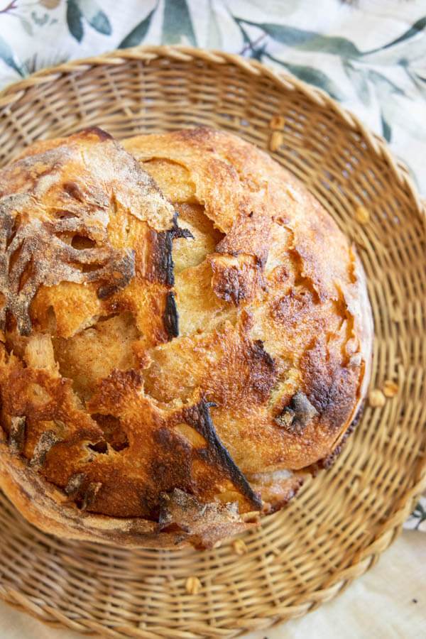 This amazing cinnamon honey butter sourdough bread is the perfect treat! With sweet buttery ribbons of flavor throughout the bread it is the perfect balance.