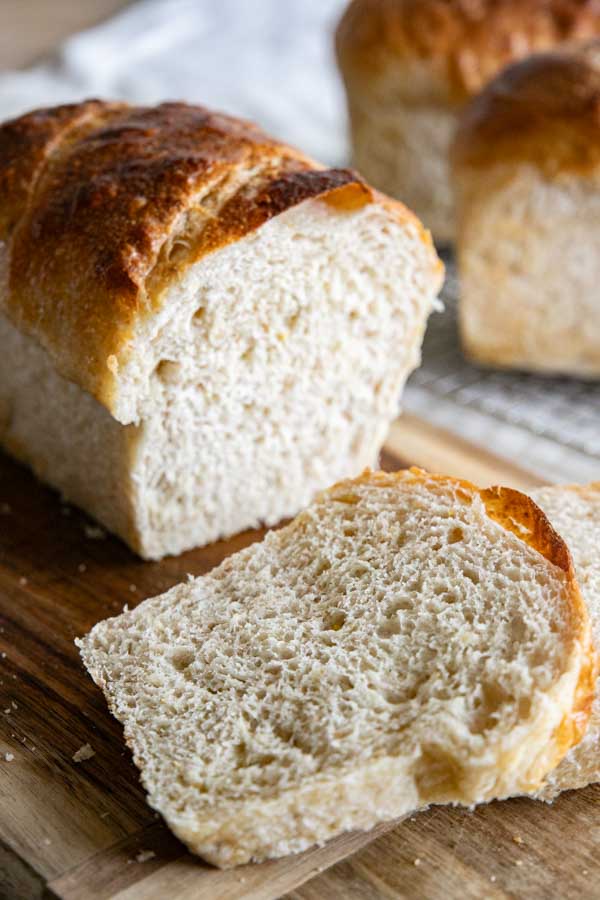 Soft Multigrain Sourdough Sandwich Bread