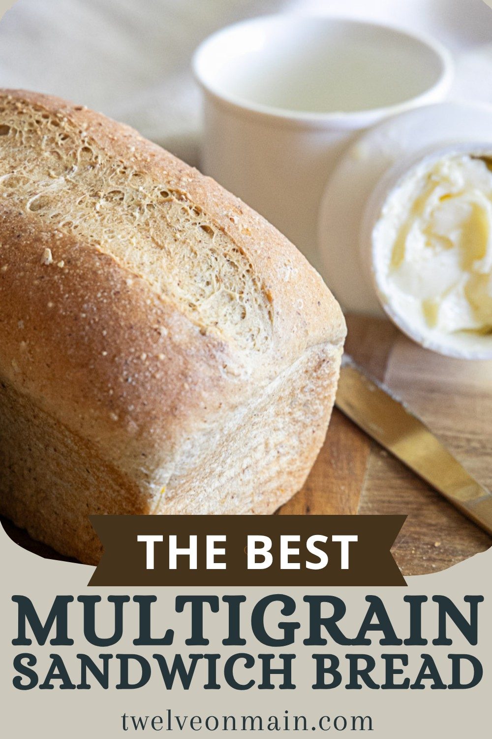 A hearty loaf baked with a blend of whole grains, seeds, and natural goodness. This multigrain sandwich bread has a soft, tender crumb and a nutty flavor that makes every sandwich taste a little more special.