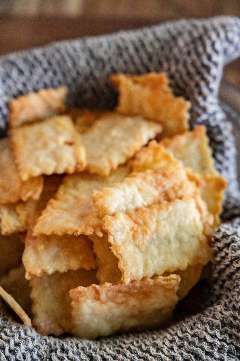 Amazingly Easy Sourdough Crackers